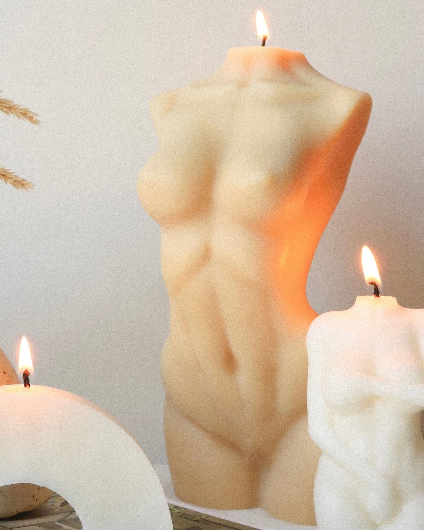 Athena candle - Tawny