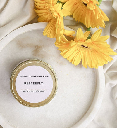 Butterfly Candle - 4 oz 15 to 25 hour burn