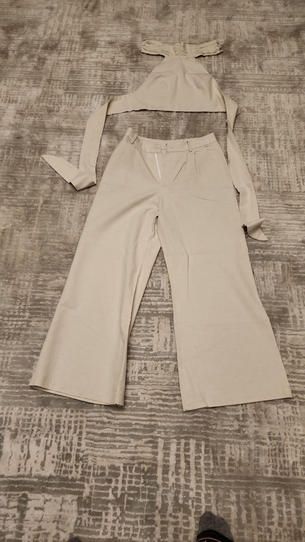 Linen top and pants