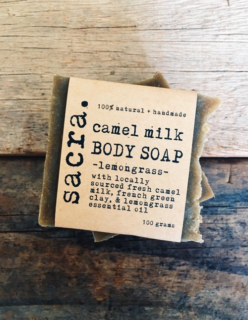 Lemongrass Camel Milk Soap