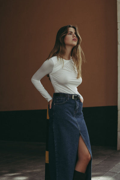 Mona Denim Skirt